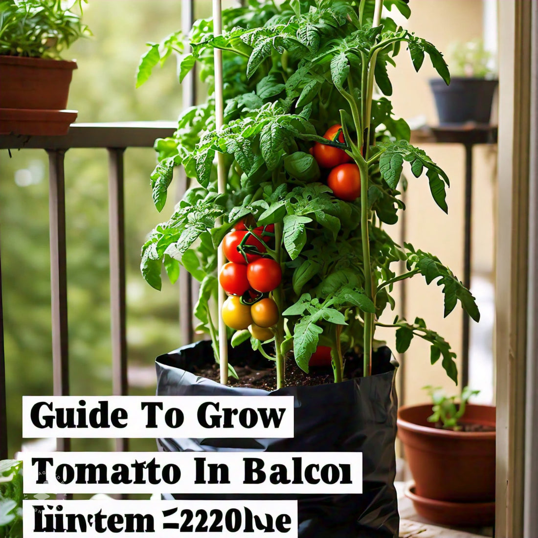 Guide to Grow Tomatoes in Your Balcony